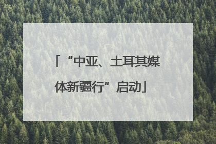 “中亚、土耳其媒体新疆行”启动