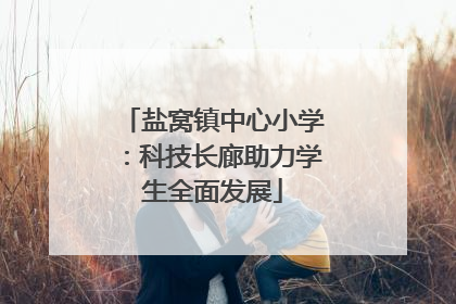 盐窝镇中心小学：科技长廊助力学生全面发展