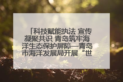 科技赋能执法 宣传凝聚共识 青岛筑牢海洋生态保护屏障—青岛市海洋发展局开展“世界海洋日”和“全国海洋宣传日”宣传活动