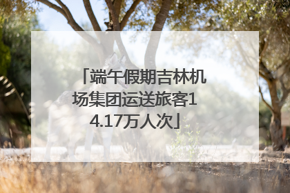 端午假期吉林机场集团运送旅客14.17万人次