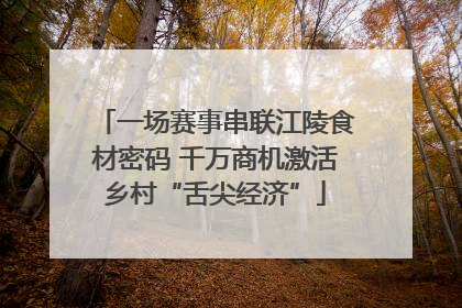 一场赛事串联江陵食材密码 千万商机激活乡村“舌尖经济”
