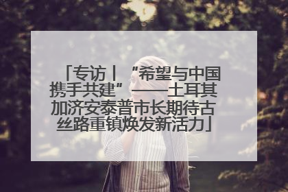 专访丨“希望与中国携手共建”——土耳其加济安泰普市长期待古丝路重镇焕发新活力
