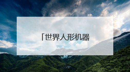 世界人形机器人运动会官方报名通道已开启