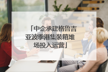 中企承建格鲁吉亚波季港集装箱堆场投入运营