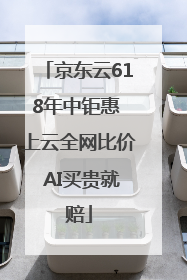 京东云618年中钜惠 上云全网比价 AI买贵就赔
