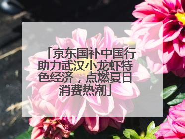 京东国补中国行助力武汉小龙虾特色经济，点燃夏日消费热潮