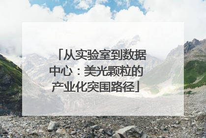 从实验室到数据中心：美光颗粒的产业化突围路径
