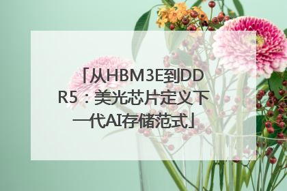 从HBM3E到DDR5：美光芯片定义下一代AI存储范式