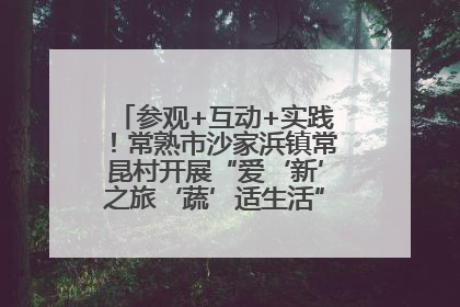 参观+互动+实践！常熟市沙家浜镇常昆村开展“爱‘新’之旅‘蔬’适生活”参观学习活动