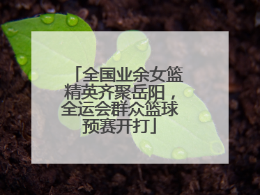 全国业余女篮精英齐聚岳阳，全运会群众篮球预赛开打