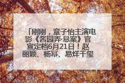 刚刚，章子怡主演电影《酱园弄·悬案》官宣定档6月21日！赵丽颖、杨幂、易烊千玺等角色海报曝光