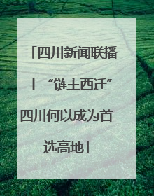 四川新闻联播丨“链主西迁”四川何以成为首选高地