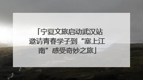 宁夏文旅启动武汉站 邀请青春学子到“塞上江南”感受奇妙之旅