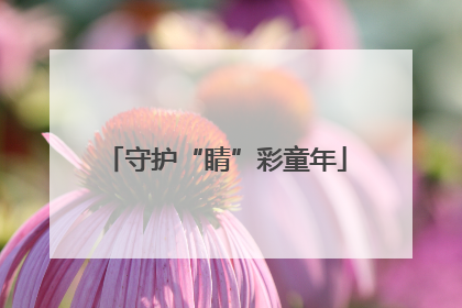 守护“睛”彩童年