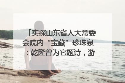 实探山东省人大常委会院内“宝藏”珍珠泉：乾隆曾为它题诗，游客无需预约免费游览