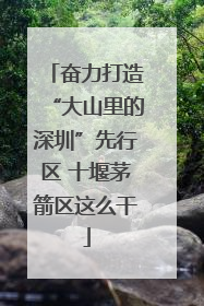 奋力打造“大山里的深圳”先行区 十堰茅箭区这么干