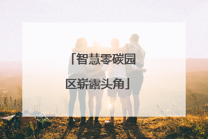 智慧零碳园区崭露头角