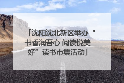 沈阳沈北新区举办“书香润吾心 阅读悦美好”读书市集活动