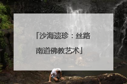 沙海遗珍：丝路南道佛教艺术