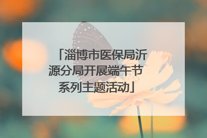 淄博市医保局沂源分局开展端午节系列主题活动