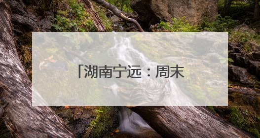 湖南宁远：周末政务“不打烊” 便民服务暖人心