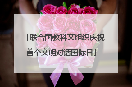 联合国教科文组织庆祝首个文明对话国际日