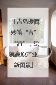 青岛援藏妙笔“青”“清”，绘就高原产业新图景