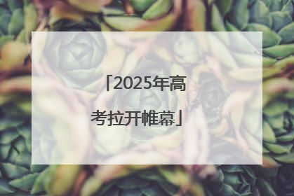 2025年高考拉开帷幕